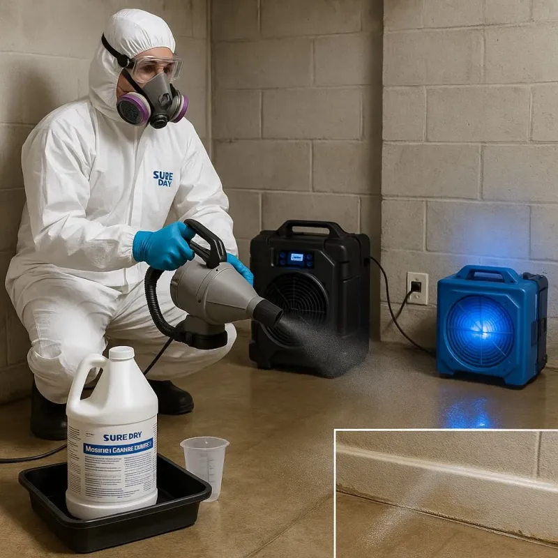 Sanitization and Odor Removal process in Tacony, PA