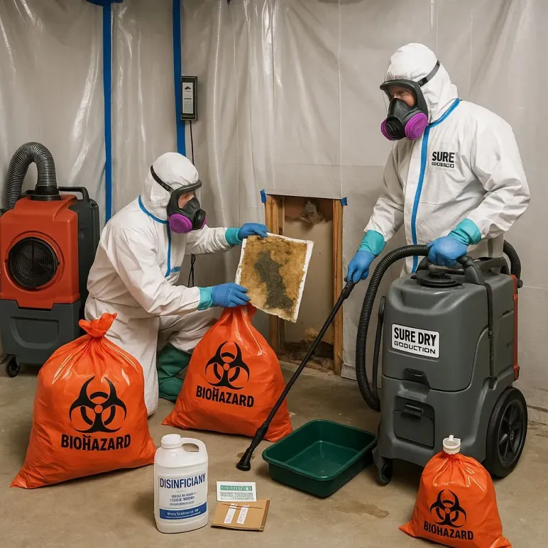 Contaminated Water Handling Protocols process in Tacony, PA