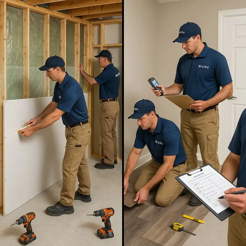 Repairs and Reconstruction process in Tacony, PA