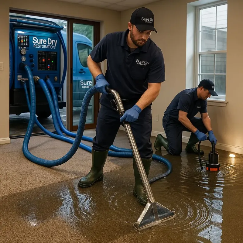 Water Extraction and Removal process in Tacony, PA